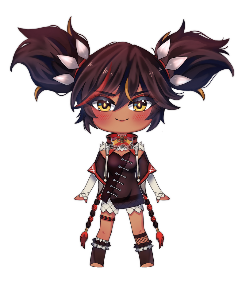 Chibi (detailed) = $10 USD